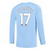 Tanie Strój piłkarski Manchester City Kevin De Bruyne #17 Koszulka Podstawowej 2023-24 Długie Rękawy